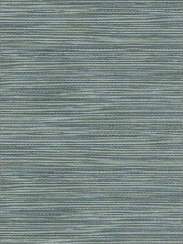 Bondi Teal Grasscloth Texture Wallpaper 2765BW40902 by Kenneth James Wallpaper for sale at Wallpapers To Go