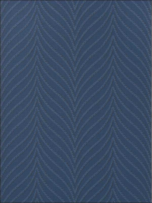 Clayton Herringbone Navy Wallpaper T75502 by Thibaut Wallpaper for sale at Wallpapers To Go