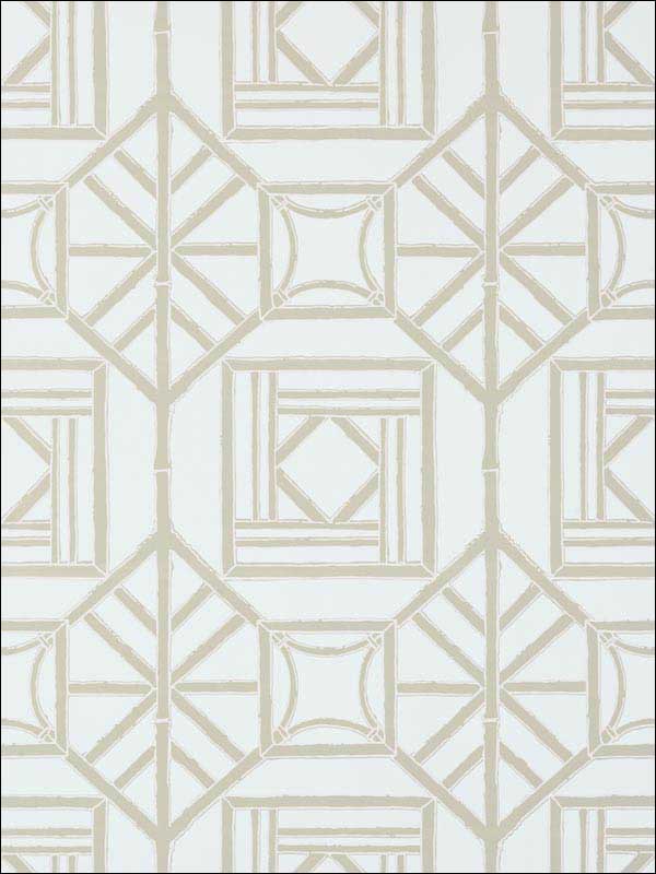 Shoji Panel Aqua Wallpaper T75519 by Thibaut Wallpaper for sale at Wallpapers To Go