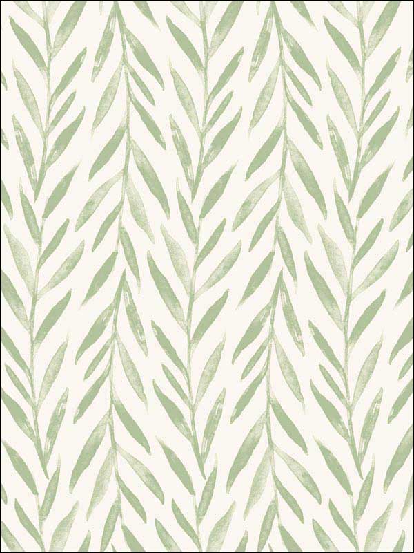 Willow Green Wallpaper MK1135 by Magnolia Home Wallpaper for sale at Wallpapers To Go