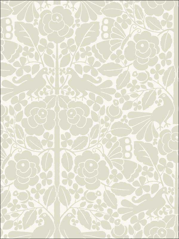 Fairy Tales Beige Wallpaper MK1160 by Magnolia Home Wallpaper for sale at Wallpapers To Go