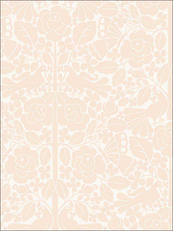 Fairy Tales Pink Wallpaper MK1163 by Magnolia Home Wallpaper for sale at Wallpapers To Go