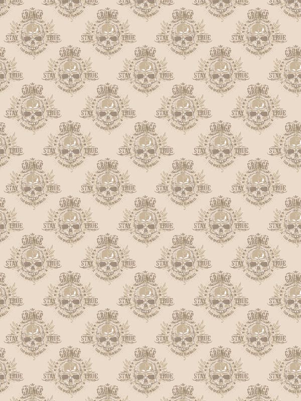 Grunge Stay True Skull Wallpaper G45367 by Galerie Wallpaper for sale at Wallpapers To Go