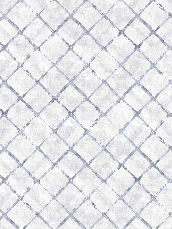 Chicken Wire Grey Blue Navy Dolphin Blue Wallpaper FH37551 by Patton Norwall Wallpaper for sale at Wallpapers To Go