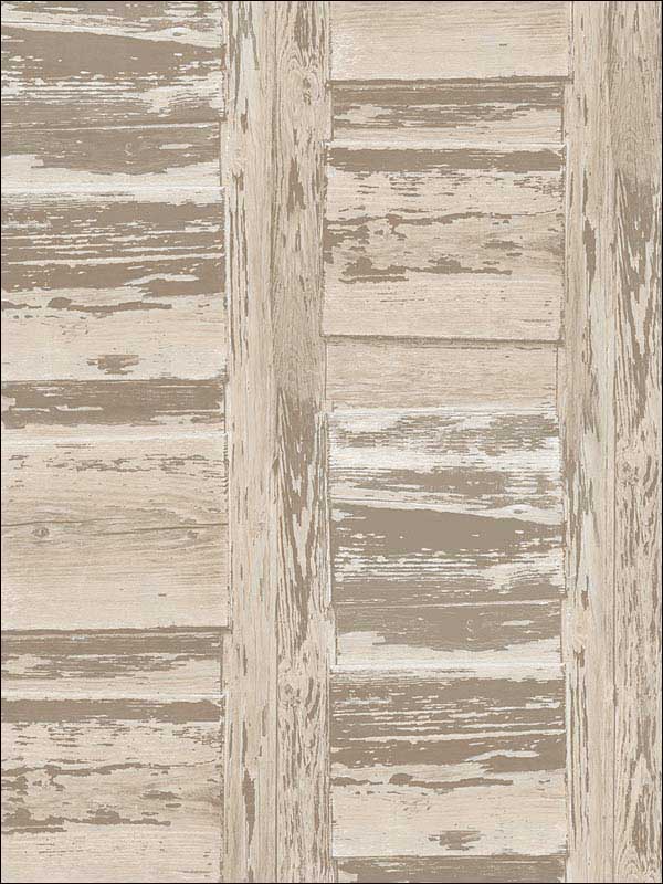 Shutter Brown Beige Wallpaper FH37560 by Patton Norwall Wallpaper for sale at Wallpapers To Go