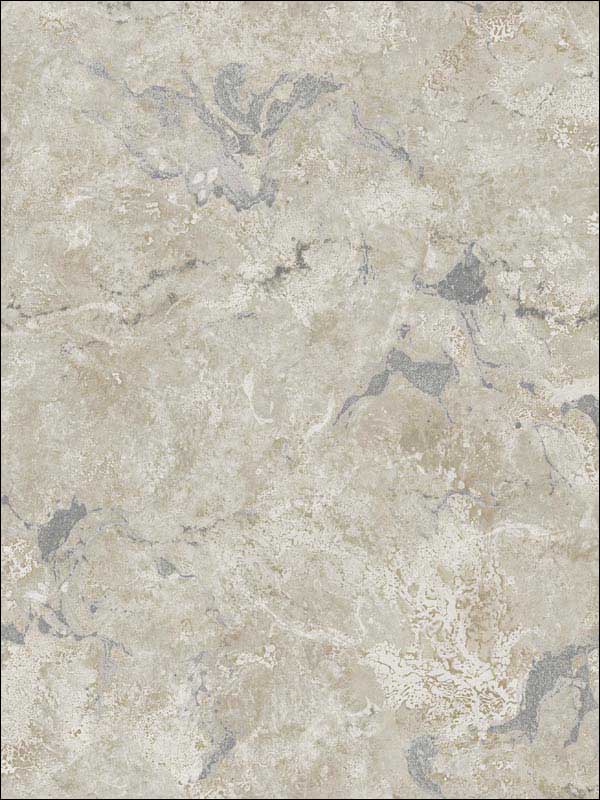 Marble Taupe Metallic Wallpaper UK21100 by Seabrook Wallpaper for sale at Wallpapers To Go