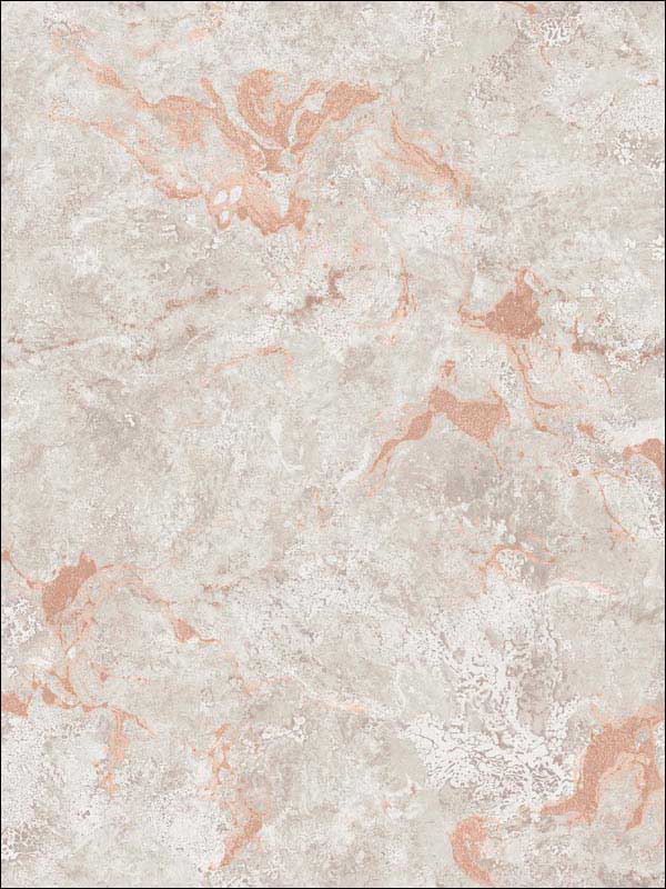 Marble Rose Gold Metallic Wallpaper UK21111 by Seabrook Wallpaper for sale at Wallpapers To Go