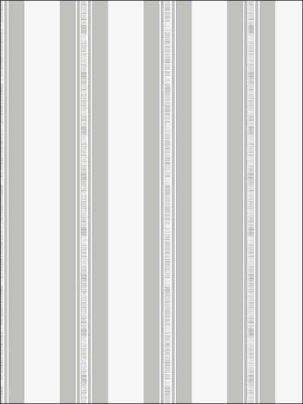 Striped White Silver Glitter Wallpaper UK30900 by Seabrook Wallpaper for sale at Wallpapers To Go