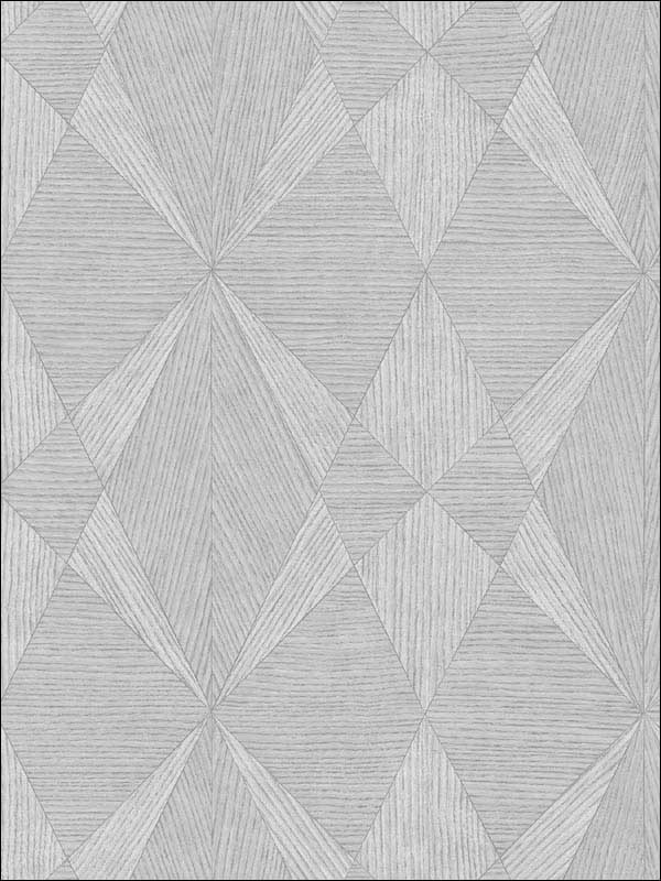 Intrinsic Silver Geometric Wood Wallpaper 290825333 by A Street Prints Wallpaper for sale at Wallpapers To Go