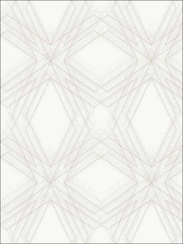 Relativity Off White Geometric Wallpaper 290887105 by A Street Prints Wallpaper for sale at Wallpapers To Go