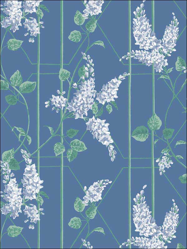 Wisteria P Blue Jade C Blue Wallpaper 1155015 by Cole and Son Wallpaper for sale at Wallpapers To Go