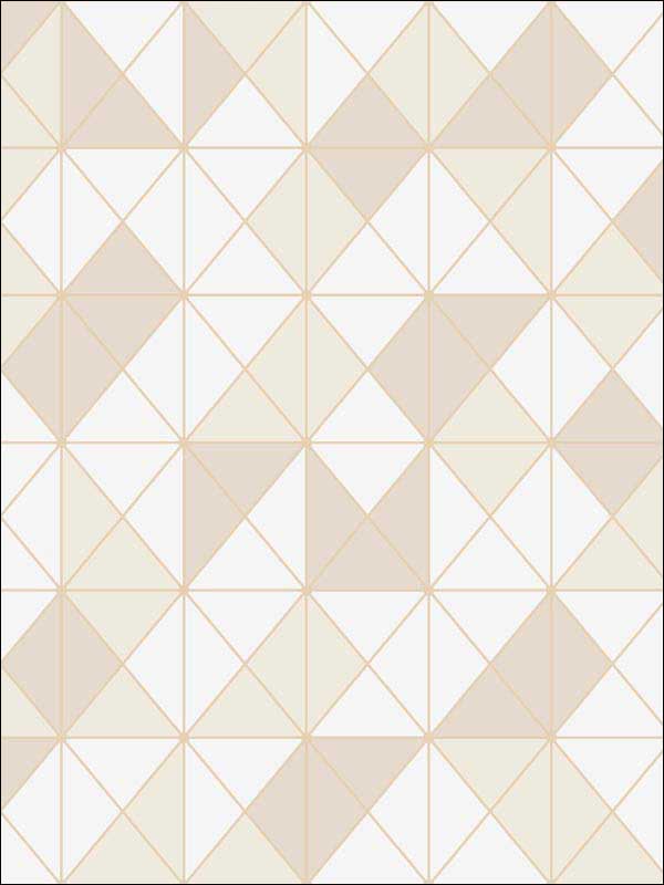 Metallic Geo Metallic Gold and Ivory Wallpaper AW70605 by Collins and Company Wallpaper for sale at Wallpapers To Go