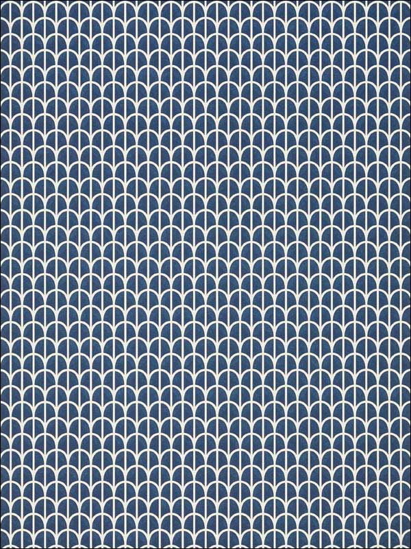 Hillock Navy Wallpaper T2976 by Thibaut Wallpaper for sale at Wallpapers To Go