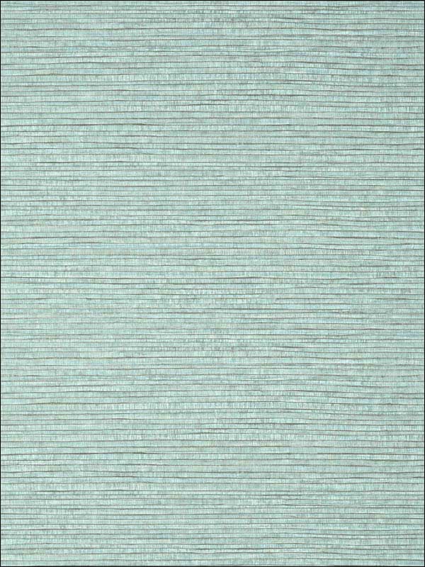 Woody Grass Aqua and Grey Wallpaper T351 by Thibaut Wallpaper for sale at Wallpapers To Go