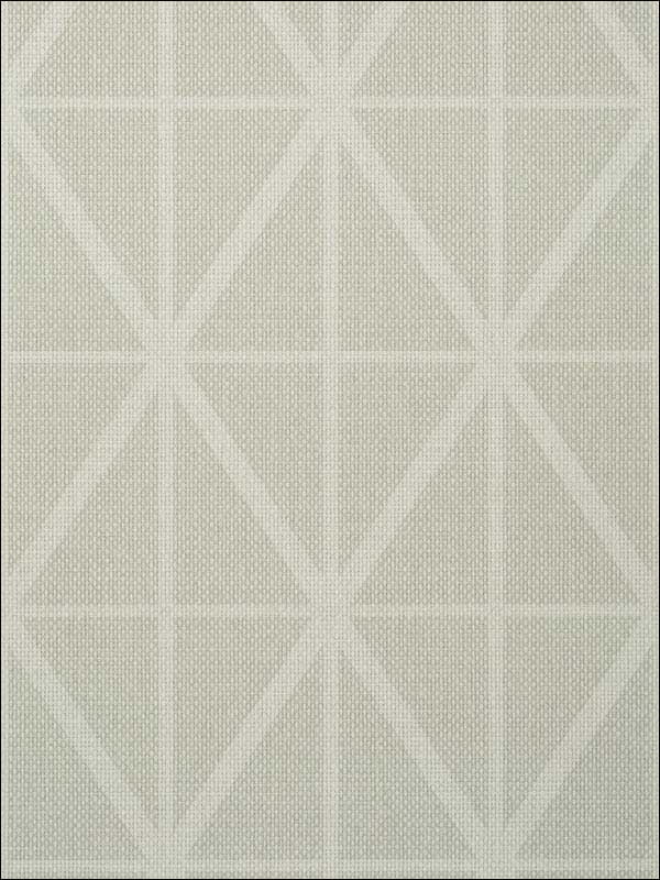 Cafe Weave Trellis Putty Wallpaper T359 by Thibaut Wallpaper for sale at Wallpapers To Go