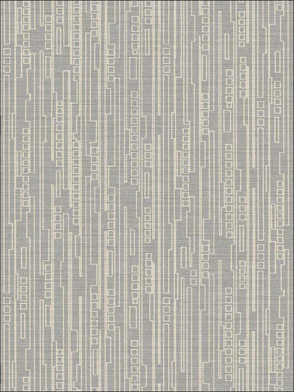 Geometric Texture White Grey Wallpaper RM31105 by Casa Mia Wallpaper for sale at Wallpapers To Go