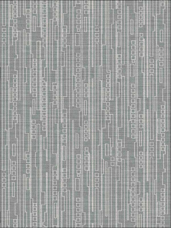 Geometric Texture Silver Dark Grey Wallpaper RM31108 by Casa Mia Wallpaper for sale at Wallpapers To Go