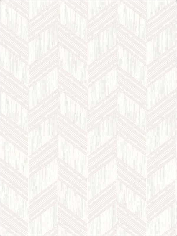 Boho Chevron Stripe Gray Mist Ivory Wallpaper RY30400 by Seabrook Wallpaper for sale at Wallpapers To Go