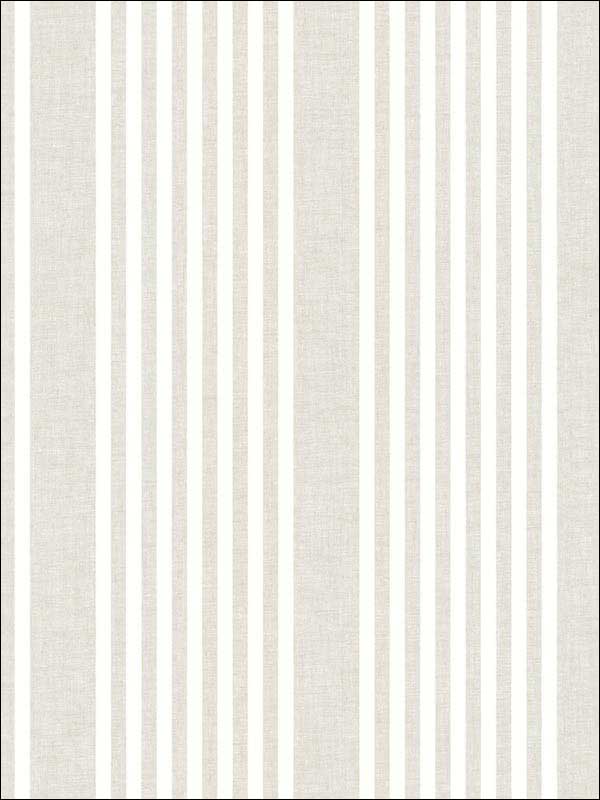French Linen Stripe Off White Peel and Stick Wallpaper PSW1134RL by York Wallpaper for sale at Wallpapers To Go