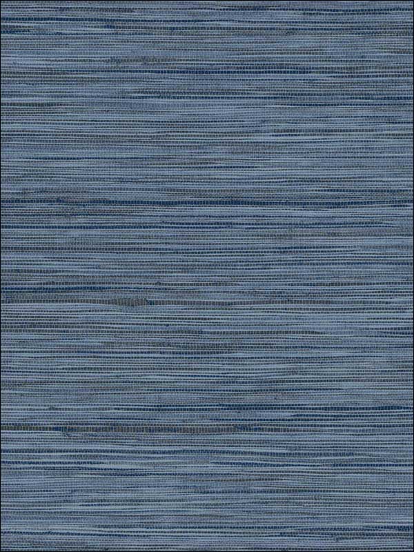 Bahia Grass Navy Peel and Stick Wallpaper PSW1136RL by York Wallpaper for sale at Wallpapers To Go