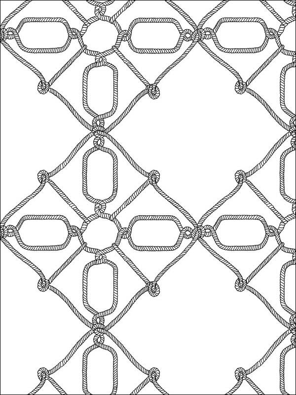 Seawater Diamond Trellis Black Wht Peel and Stick Wallpaper PSW1140RL by York Wallpaper for sale at Wallpapers To Go