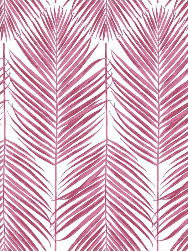 Paradise Palm Cerise Pink Wallpaper NW33001 by NextWall Wallpaper for sale at Wallpapers To Go
