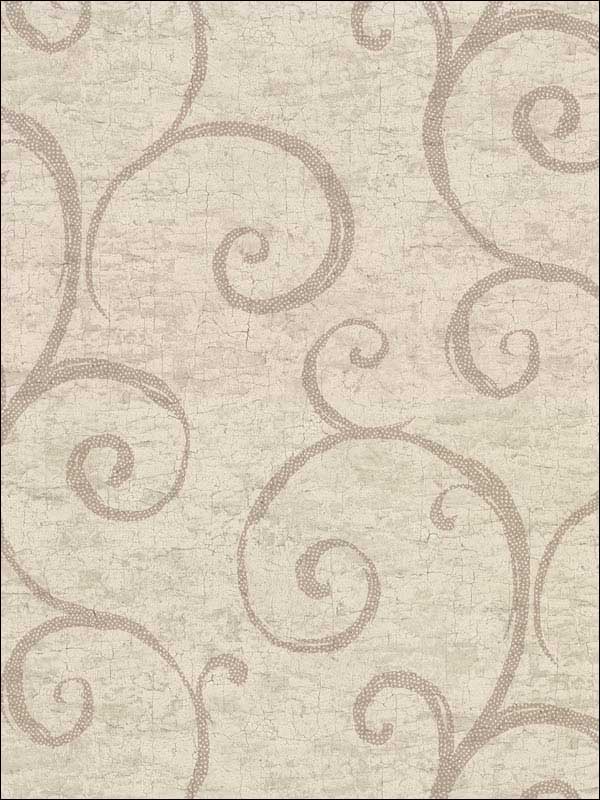 Newbury Taupe Geometric Faux Plaster Wallpaper 292150707 by Warner Wallpaper for sale at Wallpapers To Go