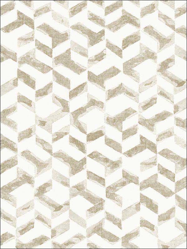 Instep Champagne Abstract Geometric Wallpaper 290225500 by A Street Prints Wallpaper for sale at Wallpapers To Go