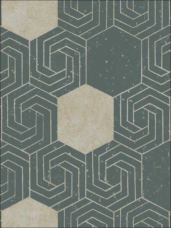 Momentum Dark Green Geometric Wallpaper 290225545 by A Street Prints Wallpaper for sale at Wallpapers To Go
