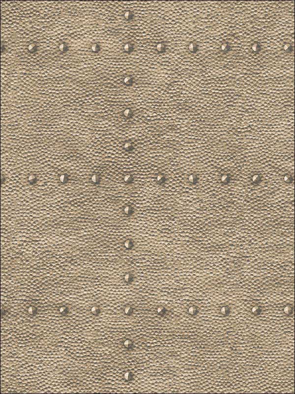 Goldberg Brown Hammered Metal Wallpaper 292224012 by A Street Prints Wallpaper for sale at Wallpapers To Go