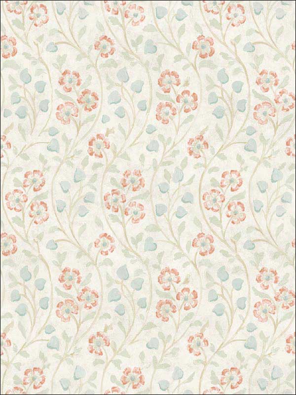 Patsy Multicolor Floral Wallpaper 311913051 by Chesapeake Wallpaper for sale at Wallpapers To Go