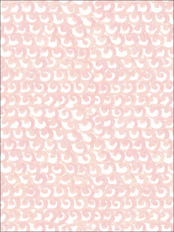 Saltwater Light Pink Wave Wallpaper 312013634 by Chesapeake Wallpaper for sale at Wallpapers To Go
