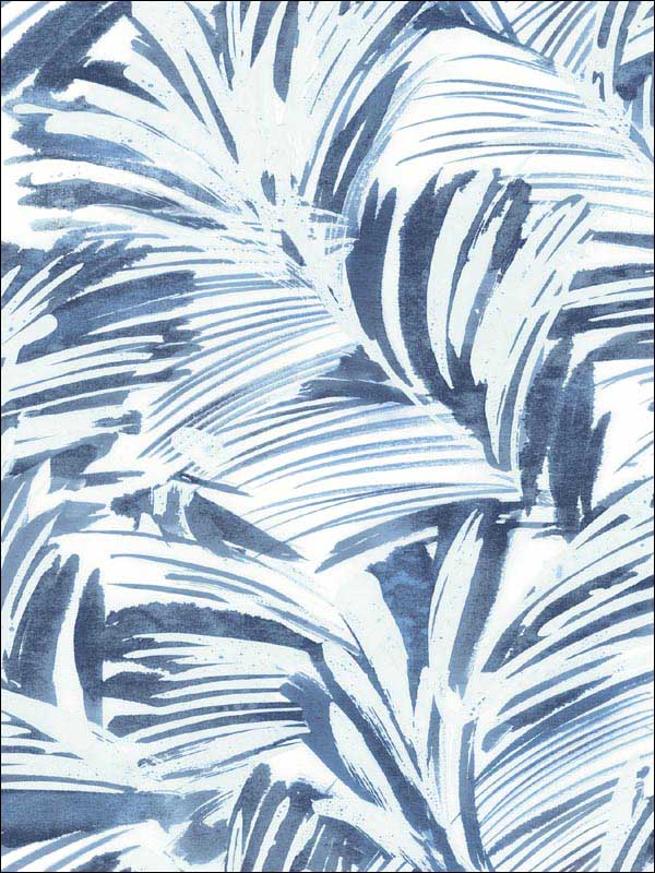 Chaparral Blue Fronds Wallpaper 312013714 by Chesapeake Wallpaper for sale at Wallpapers To Go