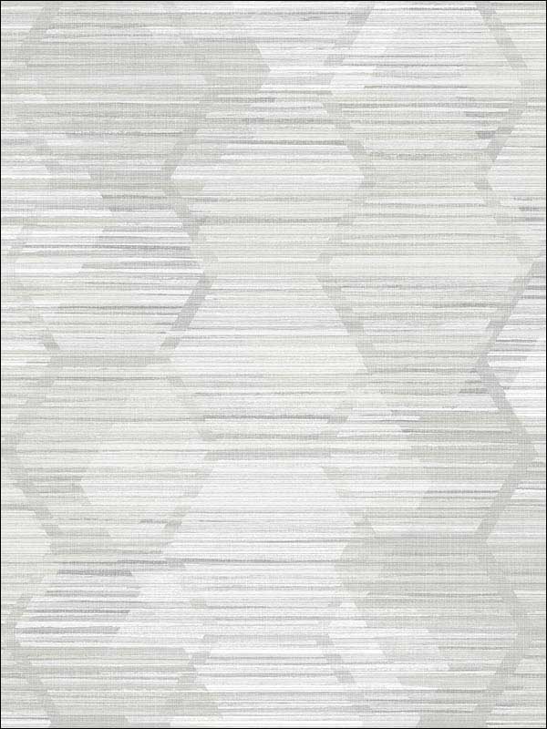 Jabari Light Grey Geometric Faux Grasscloth Wallpaper 294960506 by A Street Prints Wallpaper for sale at Wallpapers To Go