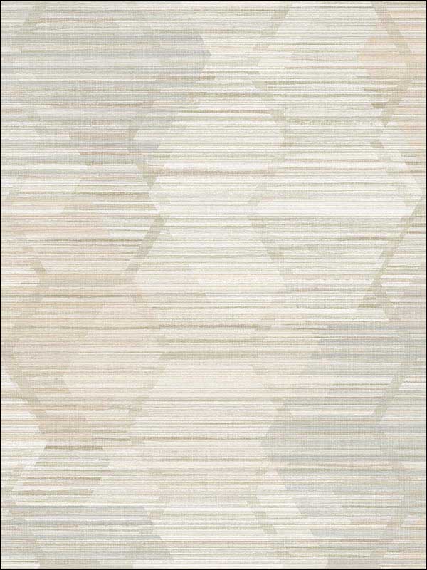 Jabari Beige Geometric Faux Grasscloth Wallpaper 294960507 by A Street Prints Wallpaper for sale at Wallpapers To Go