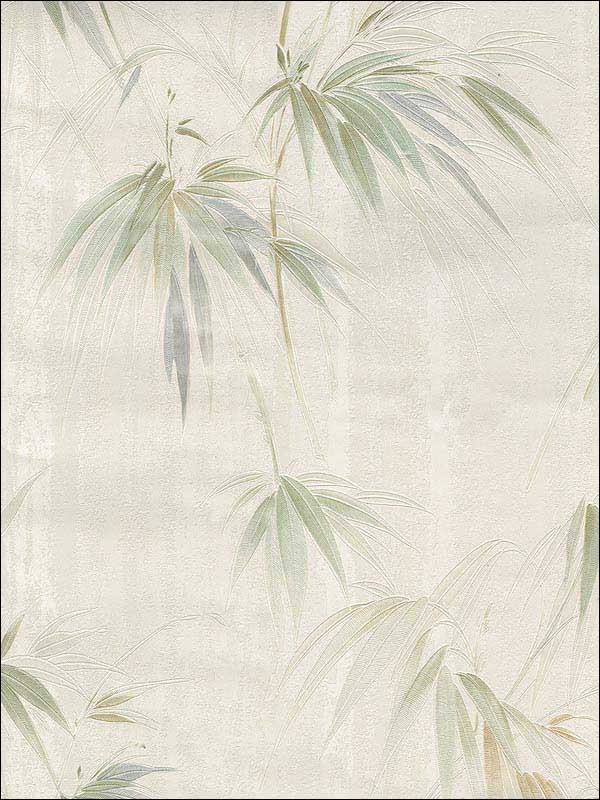Brewster Atlis Neutral Bamboo Wallpaper, Beige