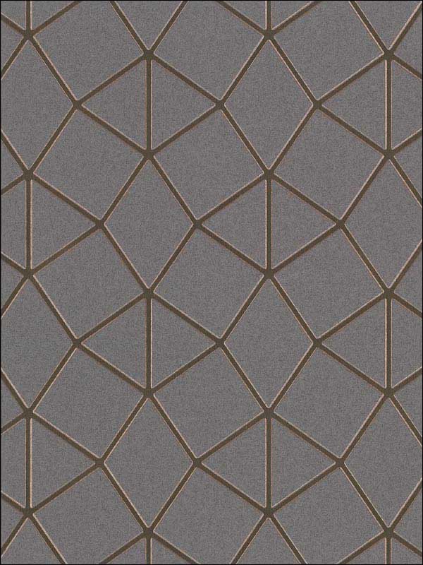 Albion Taupe Geometric Wallpaper 290442490 by Brewster Wallpaper for sale at Wallpapers To Go