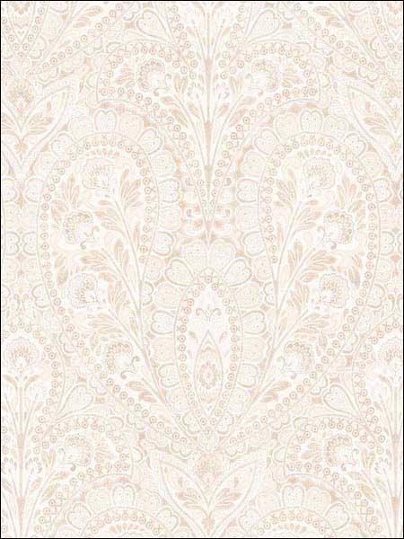 Ornamental Beige Vanilla Wallpaper AF37731 by Patton Norwall Wallpaper for sale at Wallpapers To Go