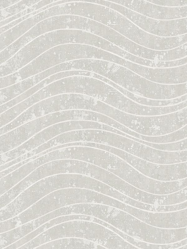 Waves Effect Soft Grey Wallpaper WF20800 by Casa Mia Wallpaper for sale at Wallpapers To Go