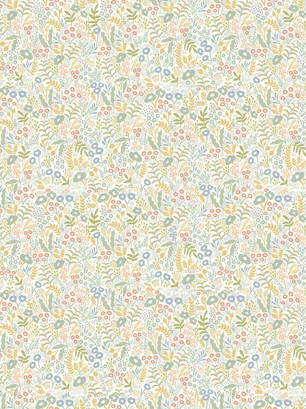 Tapestry Light Mustard Wallpaper RI5127 by Rifle Paper Co Wallpaper for sale at Wallpapers To Go