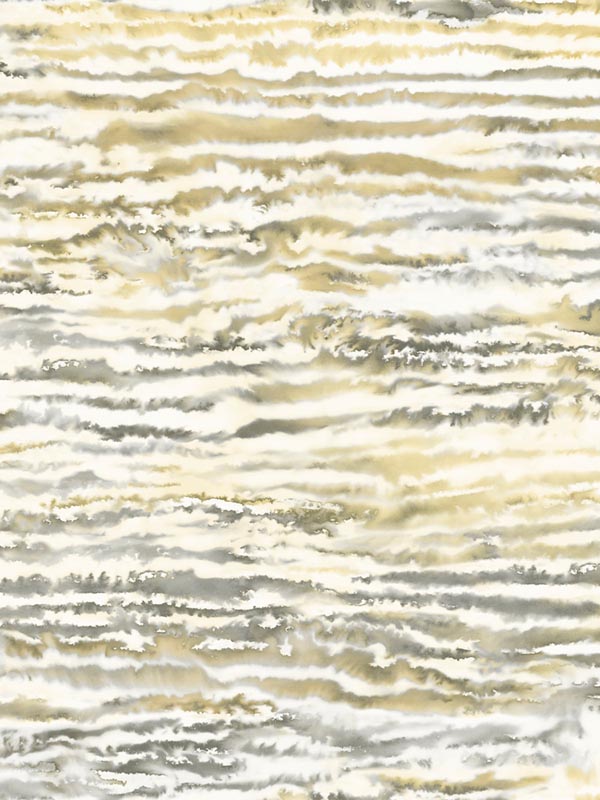 Watercolor Waves Golden Dusk Wallpaper LW50507 by Seabrook Wallpaper for sale at Wallpapers To Go