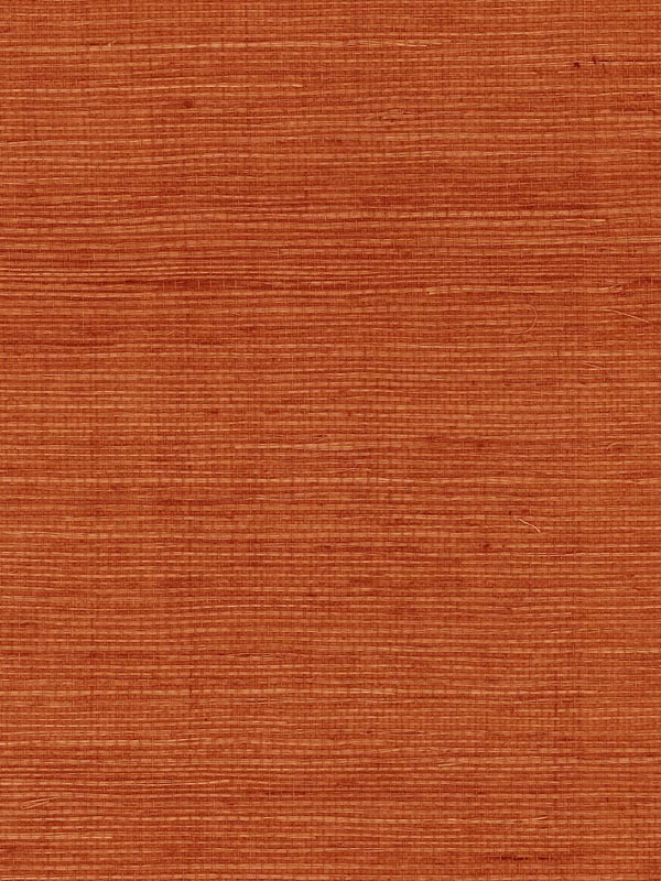 Sisal Grasscloth Blood Orange Wallpaper LN11841 by Seabrook Wallpaper for sale at Wallpapers To Go