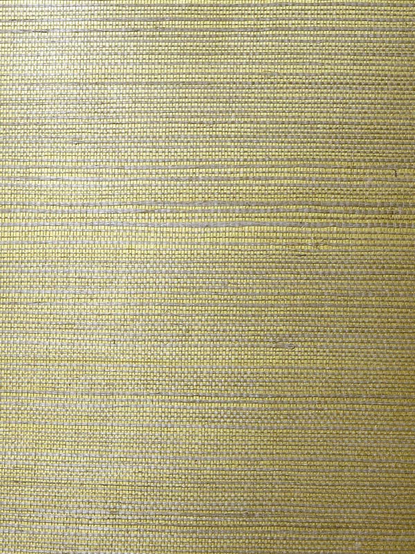 Sisal Grasscloth Metallic Gold Aloe Wallpaper LN11864 by Seabrook Wallpaper for sale at Wallpapers To Go