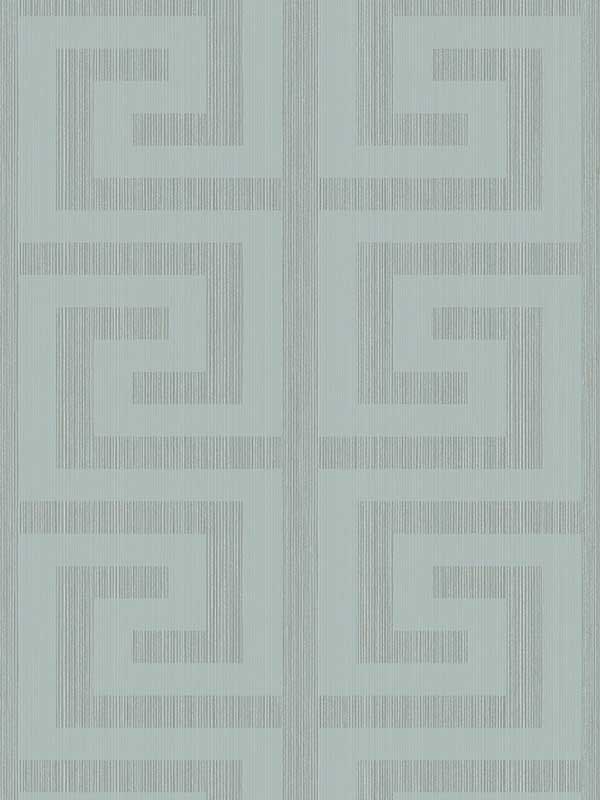 Greek Key Green Wallpaper 2232004 by Seabrook Wallpaper for sale at Wallpapers To Go