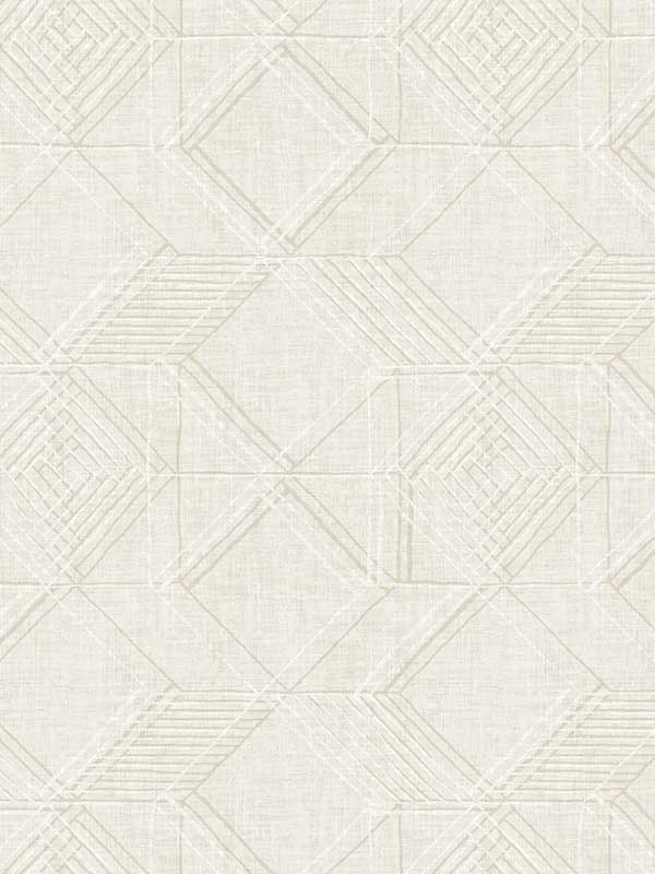 Moki Off White Lattice Geometric Wallpaper 296926019 by A Street Prints Wallpaper for sale at Wallpapers To Go