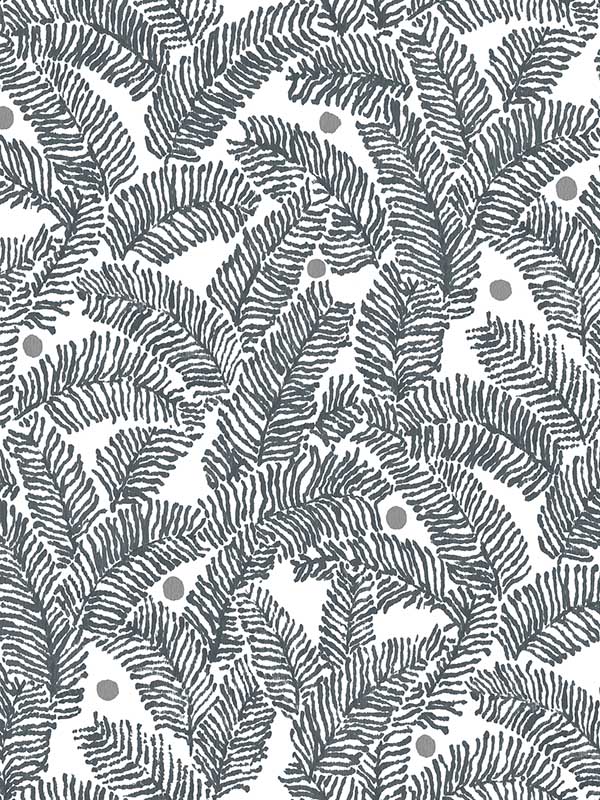 Athina Grey Fern Wallpaper 296926035 by A Street Prints Wallpaper for sale at Wallpapers To Go