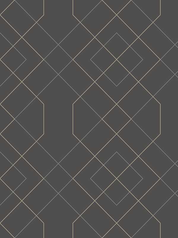 Ballard Grey Geometric Wallpaper 296425912 by A Street Prints Wallpaper for sale at Wallpapers To Go