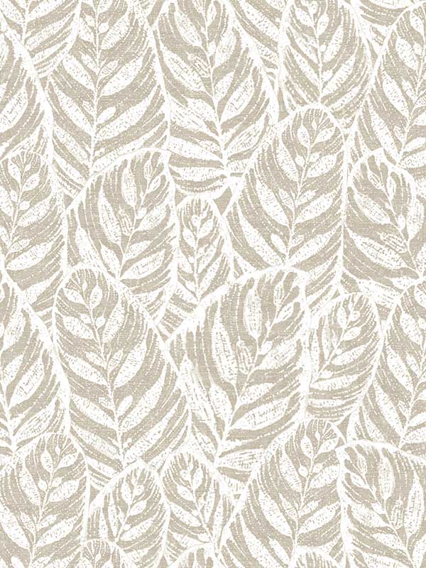 Del Mar Beige Botanical Wallpaper 296425926 by A Street Prints Wallpaper for sale at Wallpapers To Go
