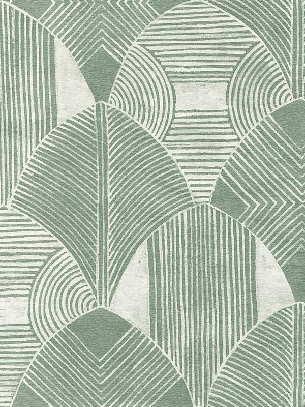 Westport Green Geometric Wallpaper 296425932 by A Street Prints Wallpaper for sale at Wallpapers To Go
