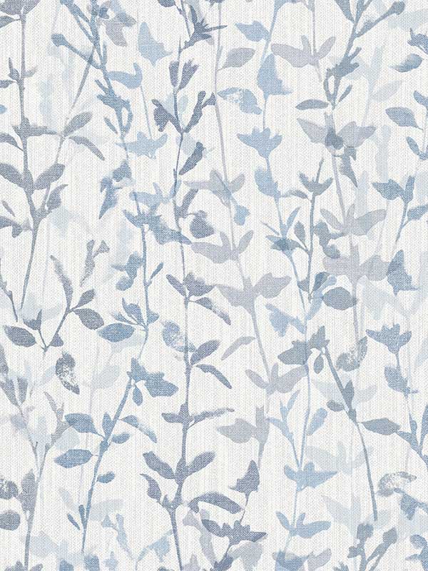 Thea Blue Floral Trail Wallpaper 296425966 by A Street Prints Wallpaper for sale at Wallpapers To Go